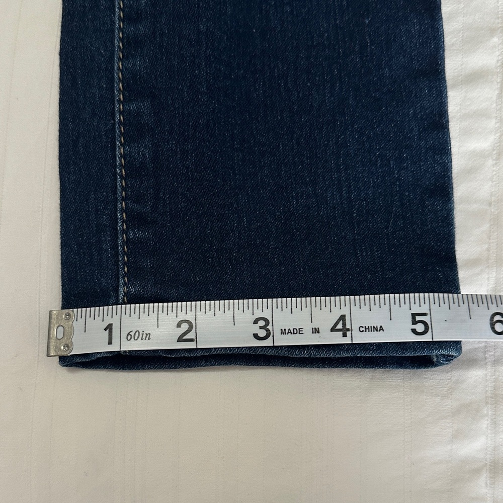Fashion Nova So Complicated Distressed Mid-rise Blue Wash Skinny Jeans Size 9 - Picture 10 of 10